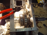 replaced bearings, thrust washer and circlip